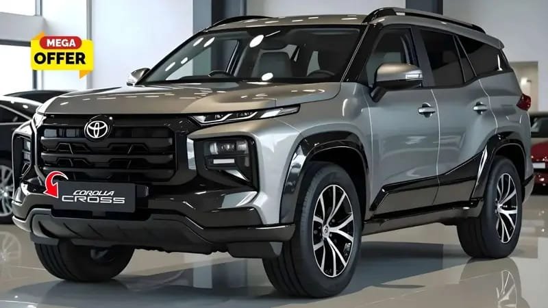 Toyota Corolla Cross 2025: Next-Gen Stylish SUV with Smart Features & Big Performance