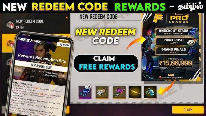Garena Free Fire Max Redeem Codes Today: Claim Free Diamonds & Rewards