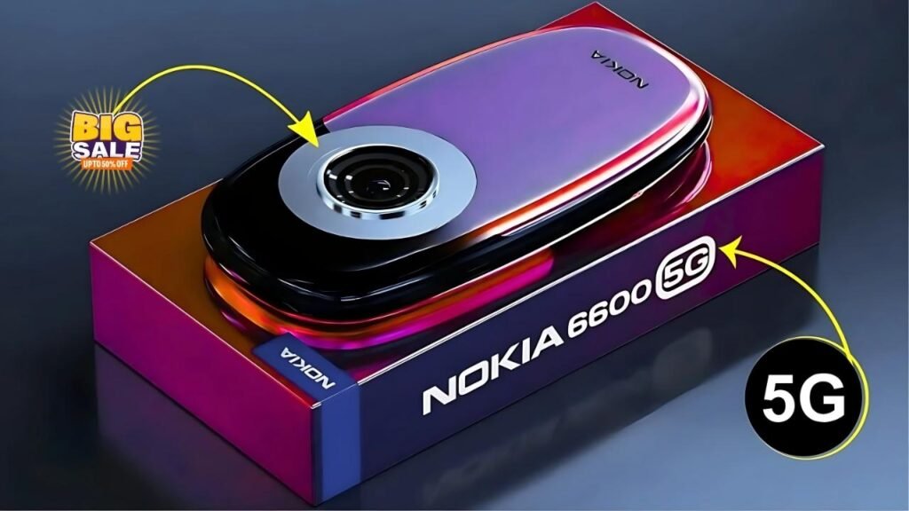 Nokia 6600 5G Launched with 12GB RAM, 200MP Camera & Big Battery at Affordable Price
