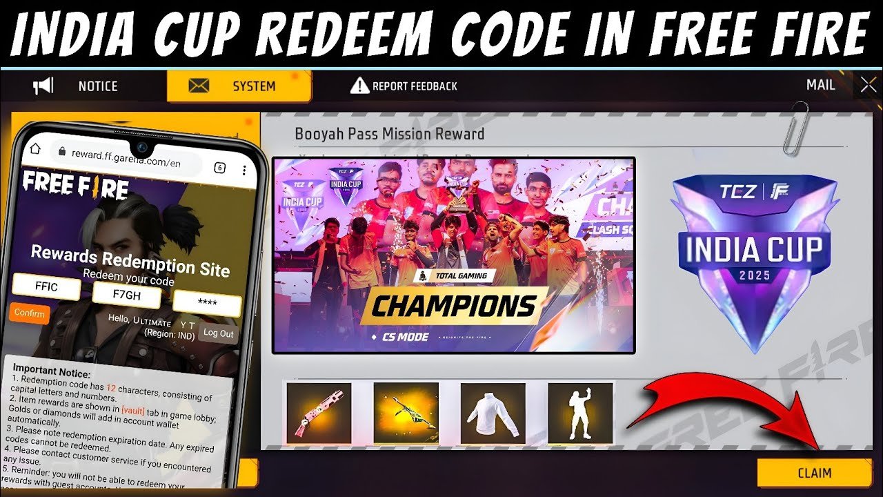 Free Fire MAX Redeem Codes Today (29 September 2025): Get 100% Working Rewards