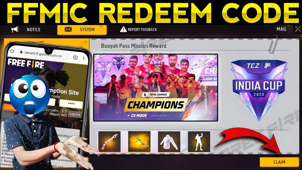Free Fire Redeem Code Live: Loot the free redeem code being given to all gamers